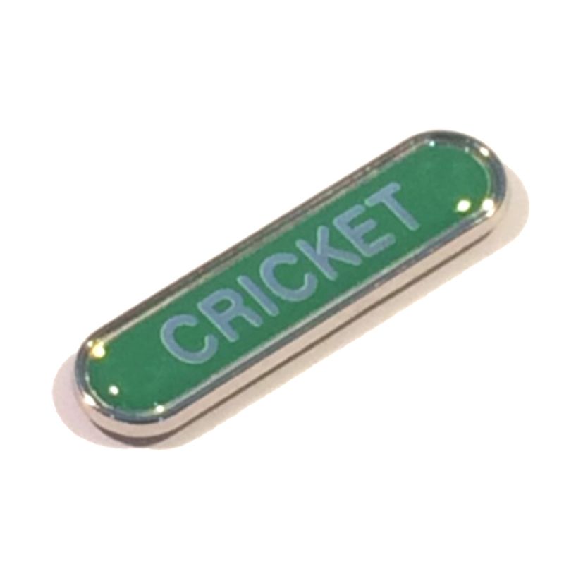 CRICKET badge